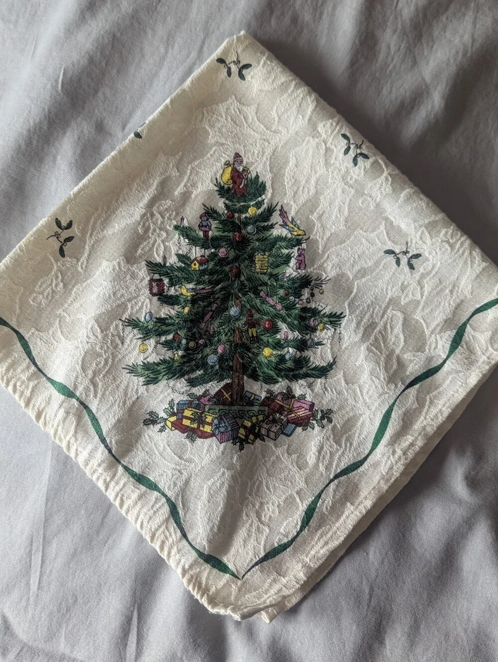 Christmas Tree Jacquard Napkins Set of 4 18x19